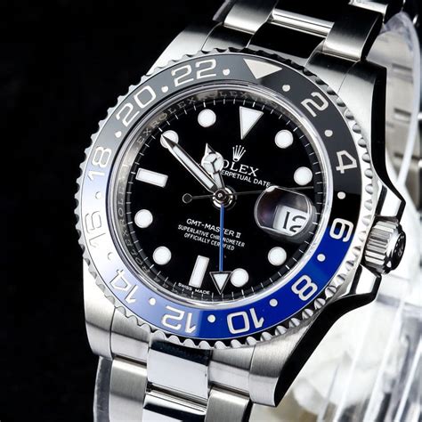 black and blue rolex|rolex gmt master blue black.